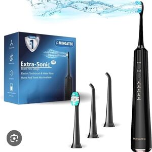 Black Extra-Sonic Pro Electric Toothbrush